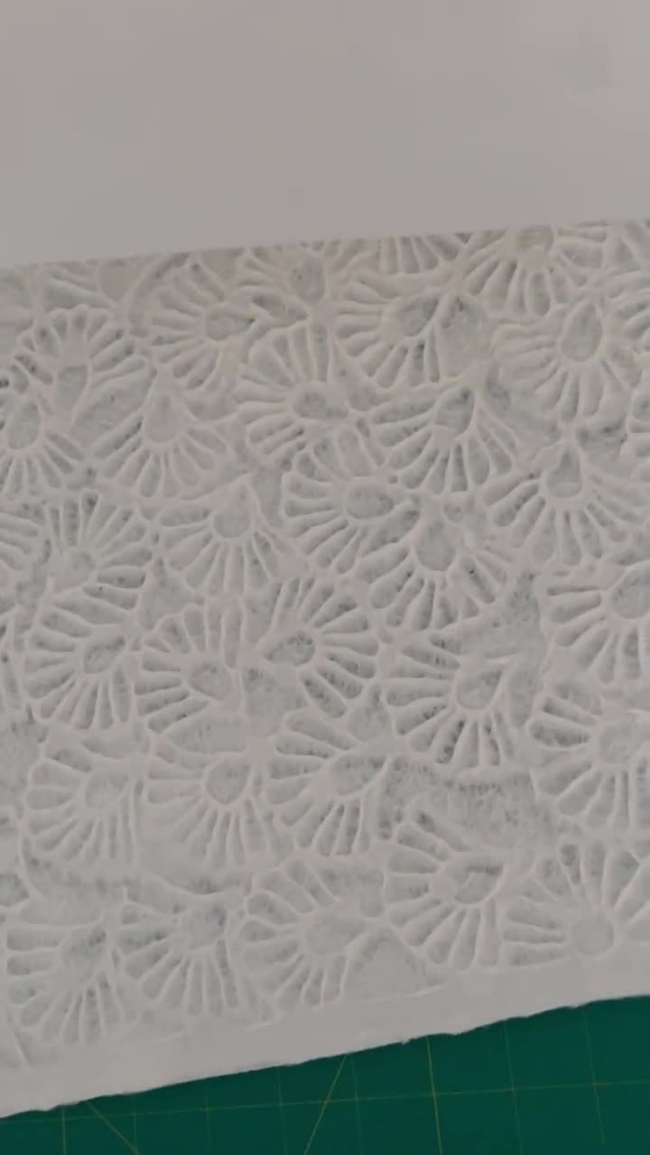 Handmade Mulberry Paper, natural wedding paper, Bridal textured paper,  decorative paper, embossed paper