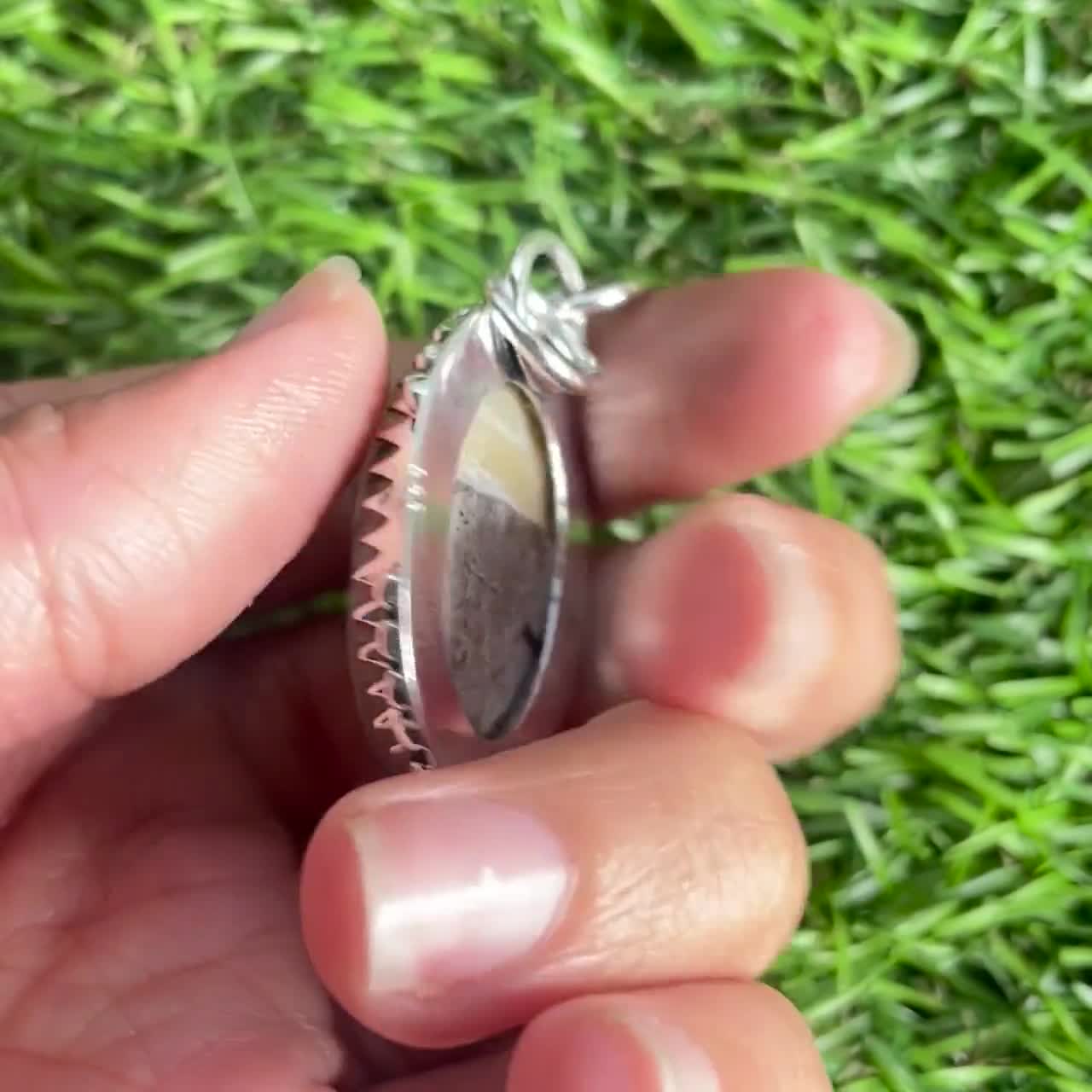 Mother of Pearl Pendant 925 Sterling Silver Pendant Pearl