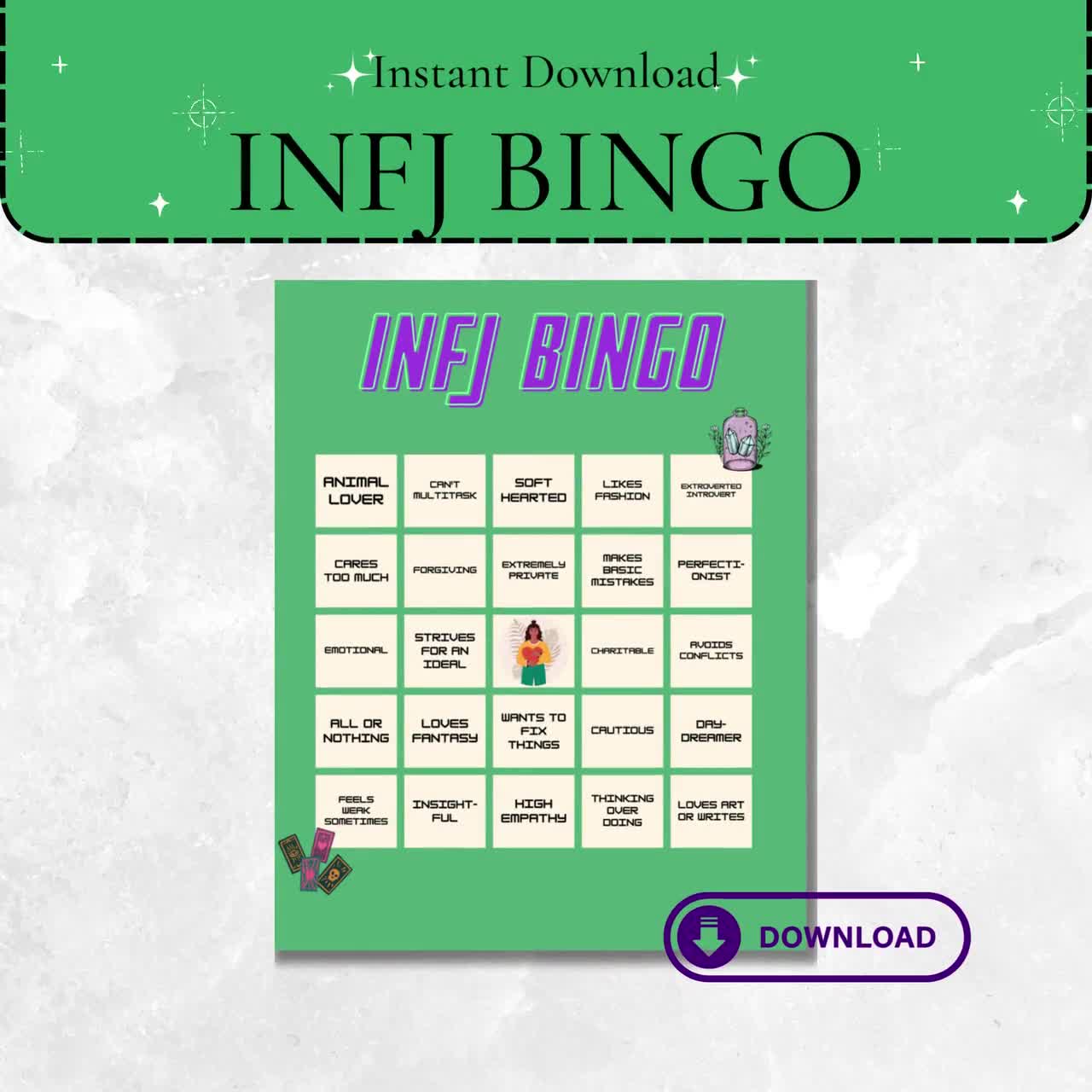 Bingo Series - INTJ bingo!