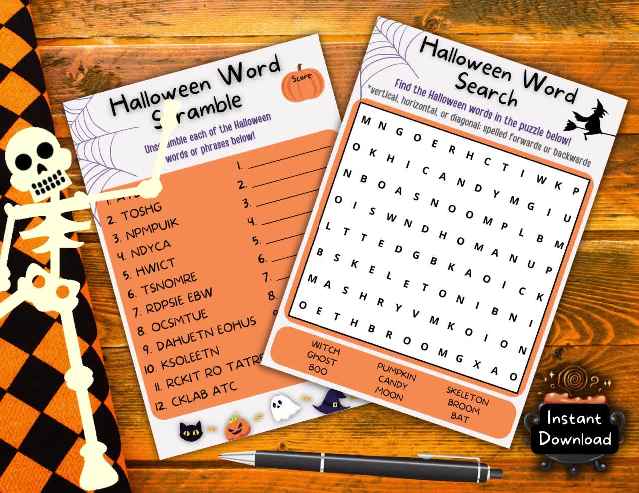 Il gioco di Halloween: Trova la coppia