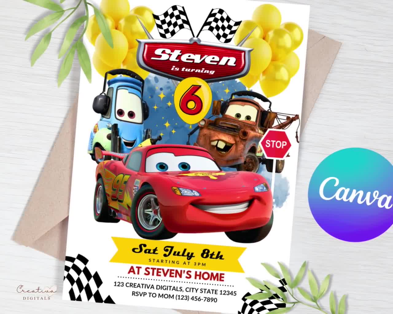 Celebrate with a Disney Cars Birthday Party! - Little Mama Jama