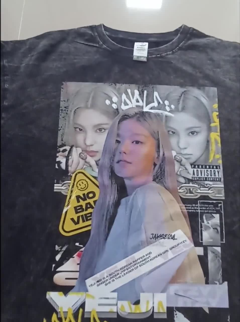 Kpop ITZY WANNABE イェジ、リア、リュジン、チェリョン、ユナ Tシャツ