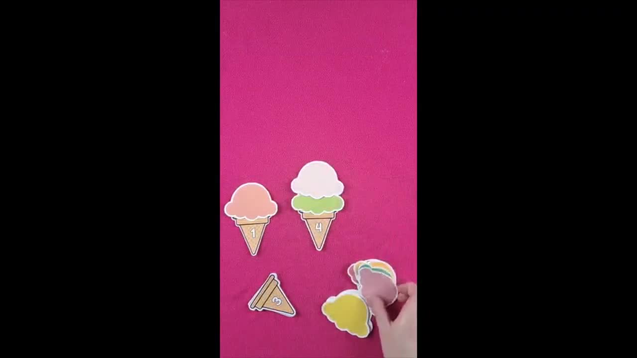 Ice Cream Number 1 – PinkyPrintsCo