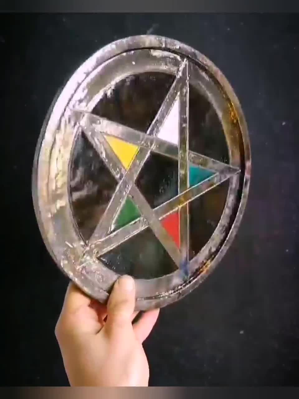 éléments du pentacle wiccan