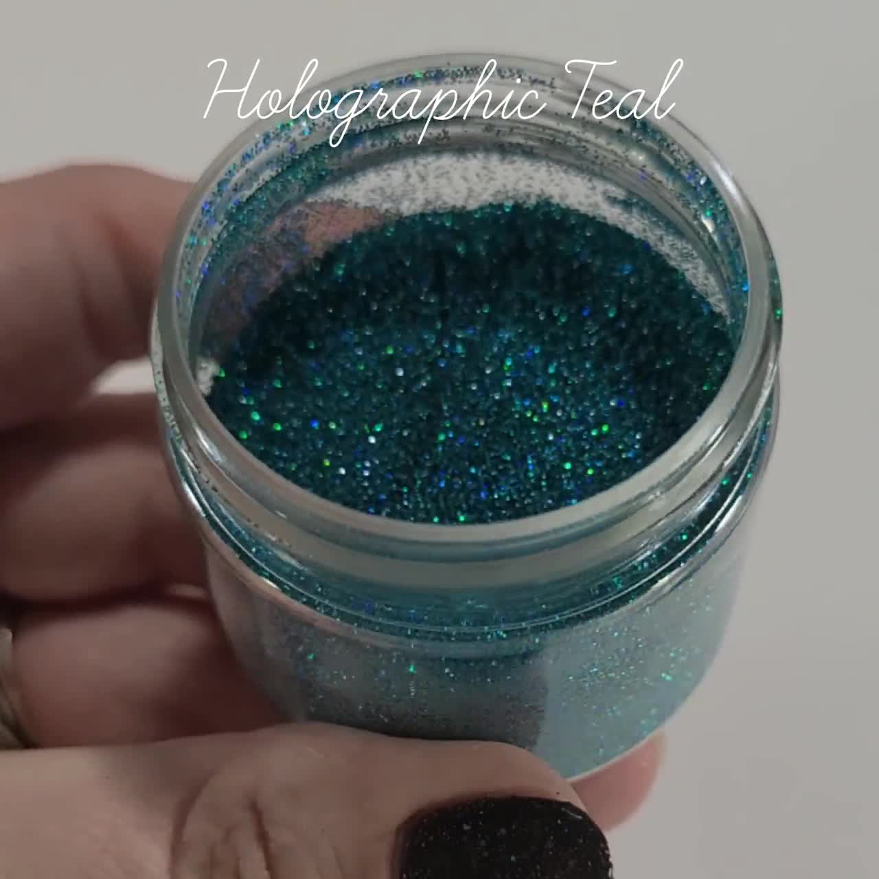 Paradise Island Chunky Glitter Mix Holographic Teal Blue Glitter