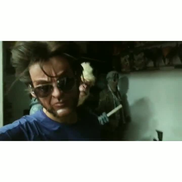 wolverine logan hyper-realistic latex mask - cosplay x-men - deadpool & wolverine movie video poster