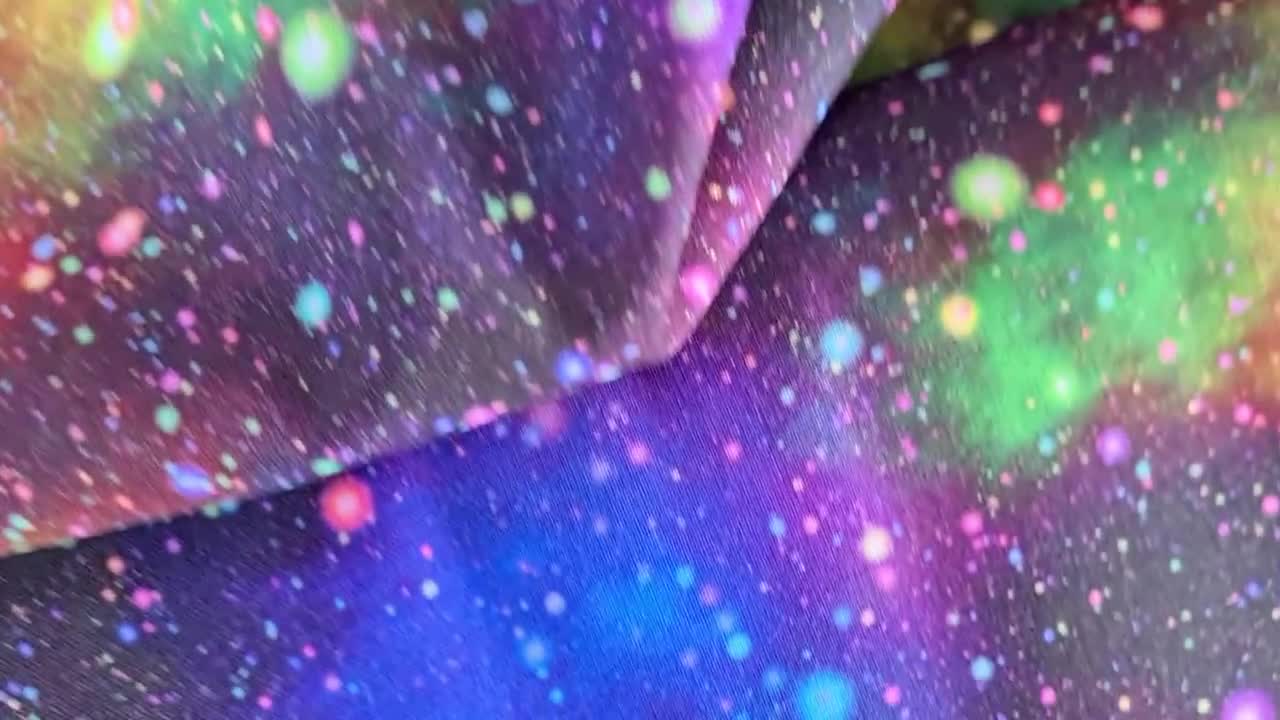 Rainbow Galaxy - 100% Cotton Fabric – Fabric Love
