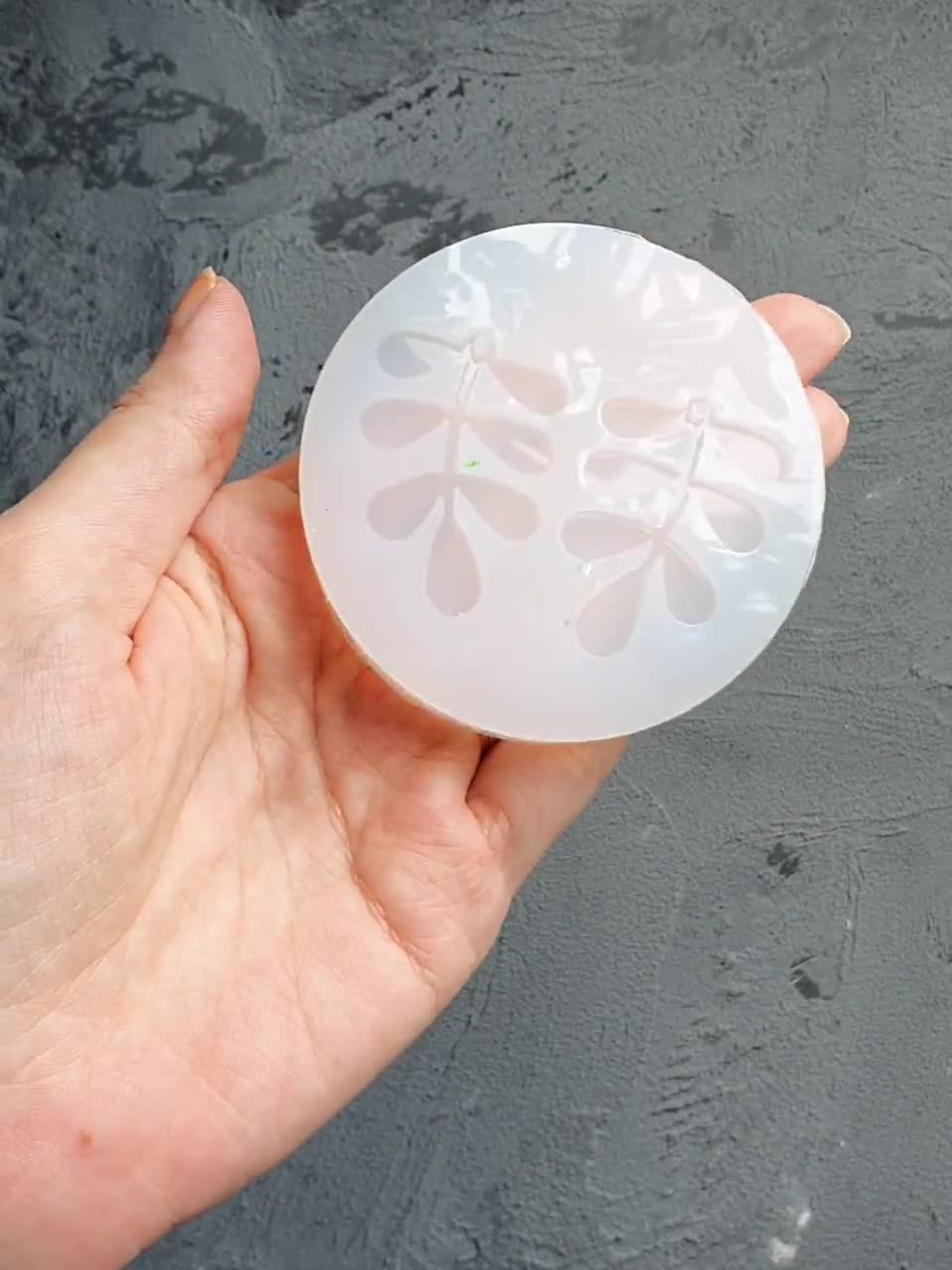 Silicone Earring Leaves Mold Jewelry Resin Mould for Resin and