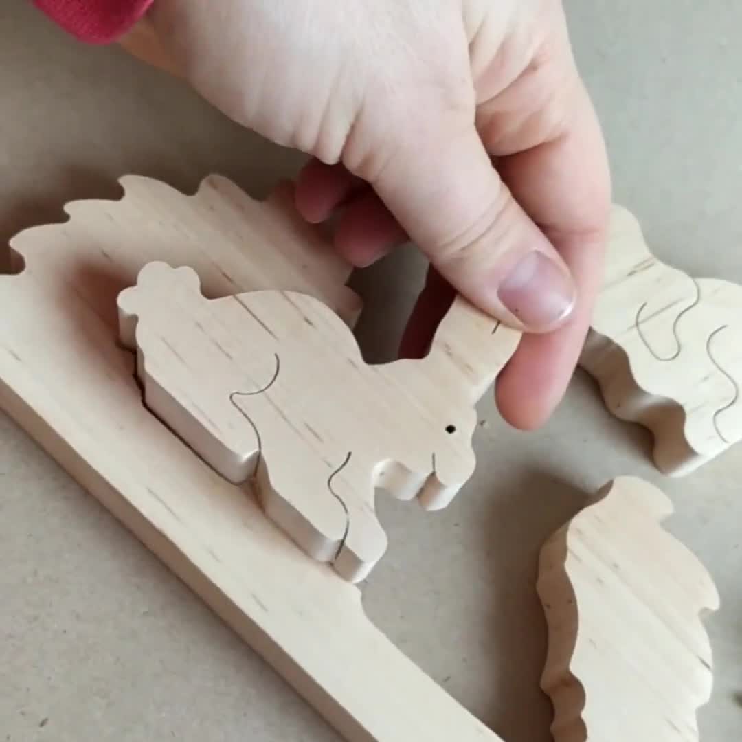 Puzzle De Madera De 230 Piezas Con Forma De Casa En árbol De Conejos – Corte Láser De Precisión De 3 Mm, Regalo Decorativo Y Educativo