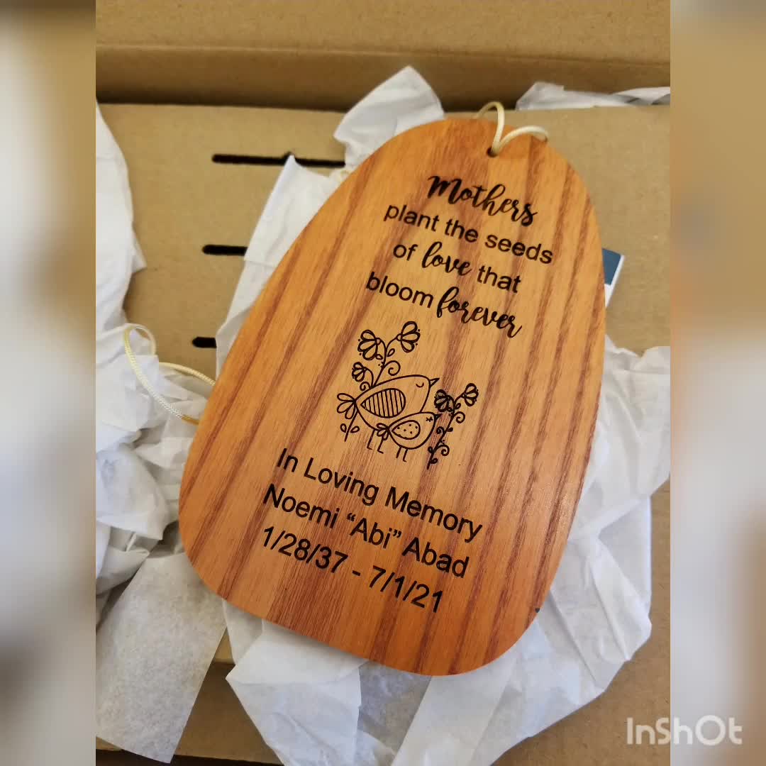 Carllons éolens Commémoratfs Personnalsés Pour Anmal De Compagne