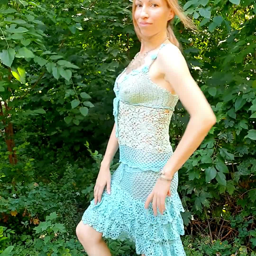 Easy Lacy Tank Top. pattern by ThePoshCrochet