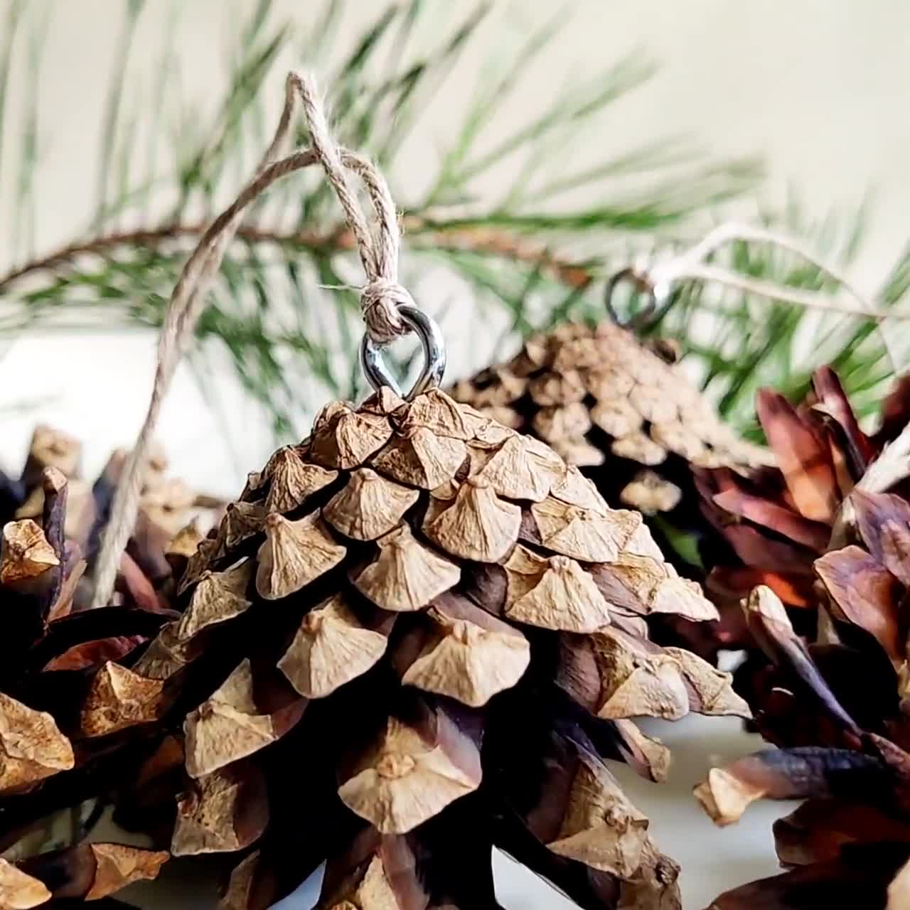 288-Pack Pine Cone Picks - Rustic Natural Decor for Home, Weddings