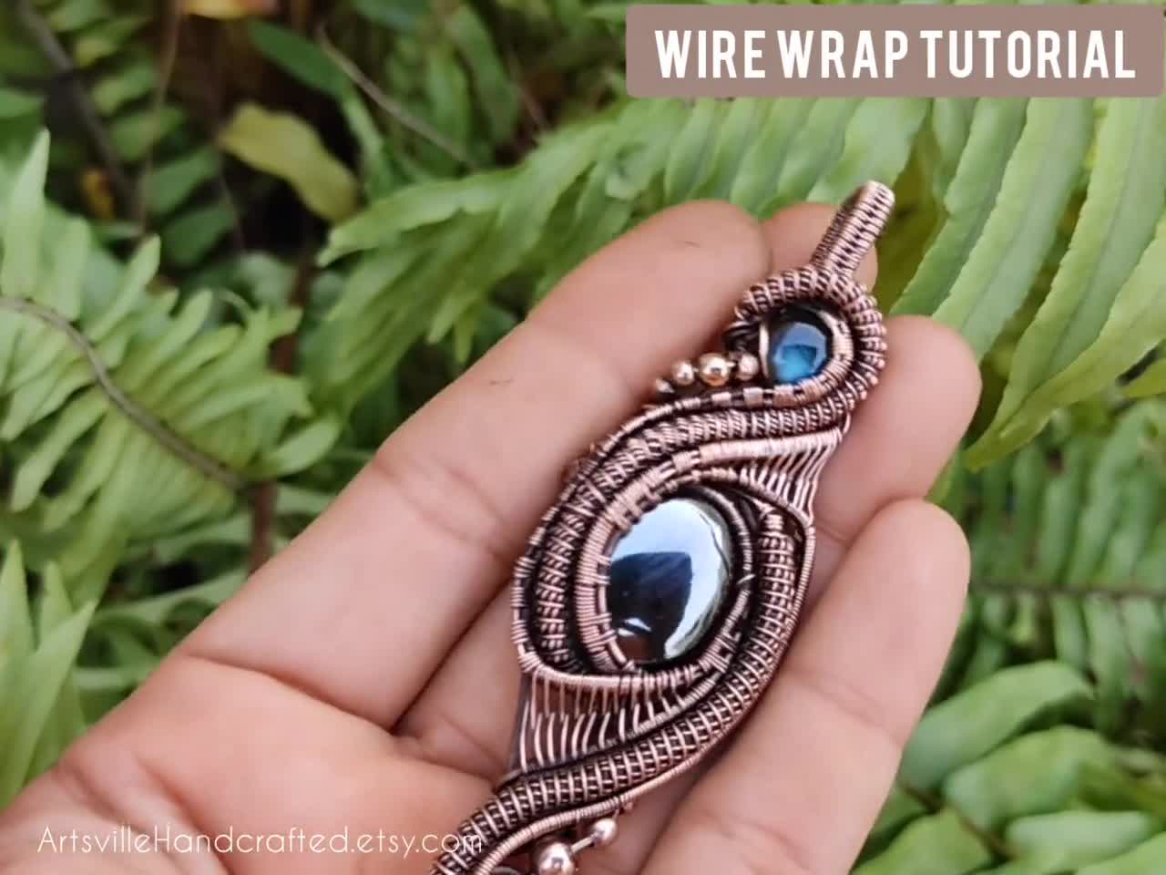 22 Gauge Round Dead Soft Copper Wire: Wire Jewelry, Wire Wrap Tutorials