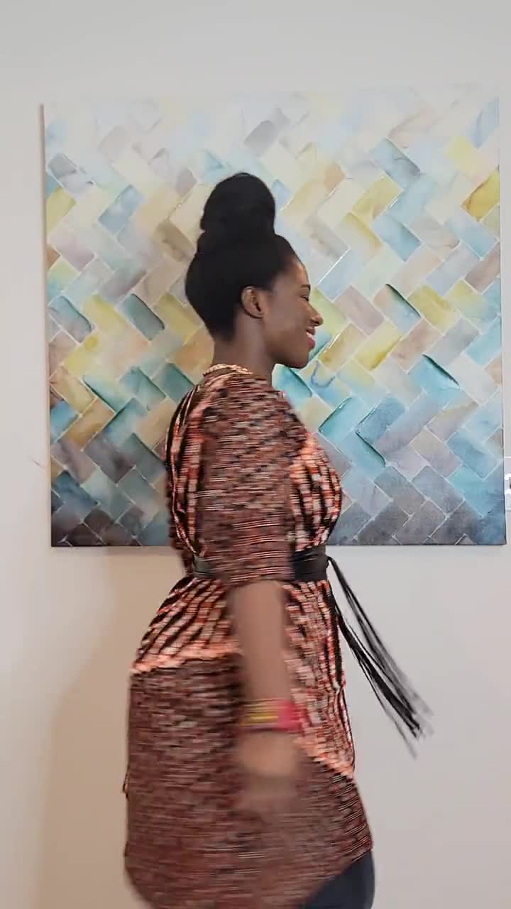 African Clothing for Women Plus Size Ankara Top African Tops for