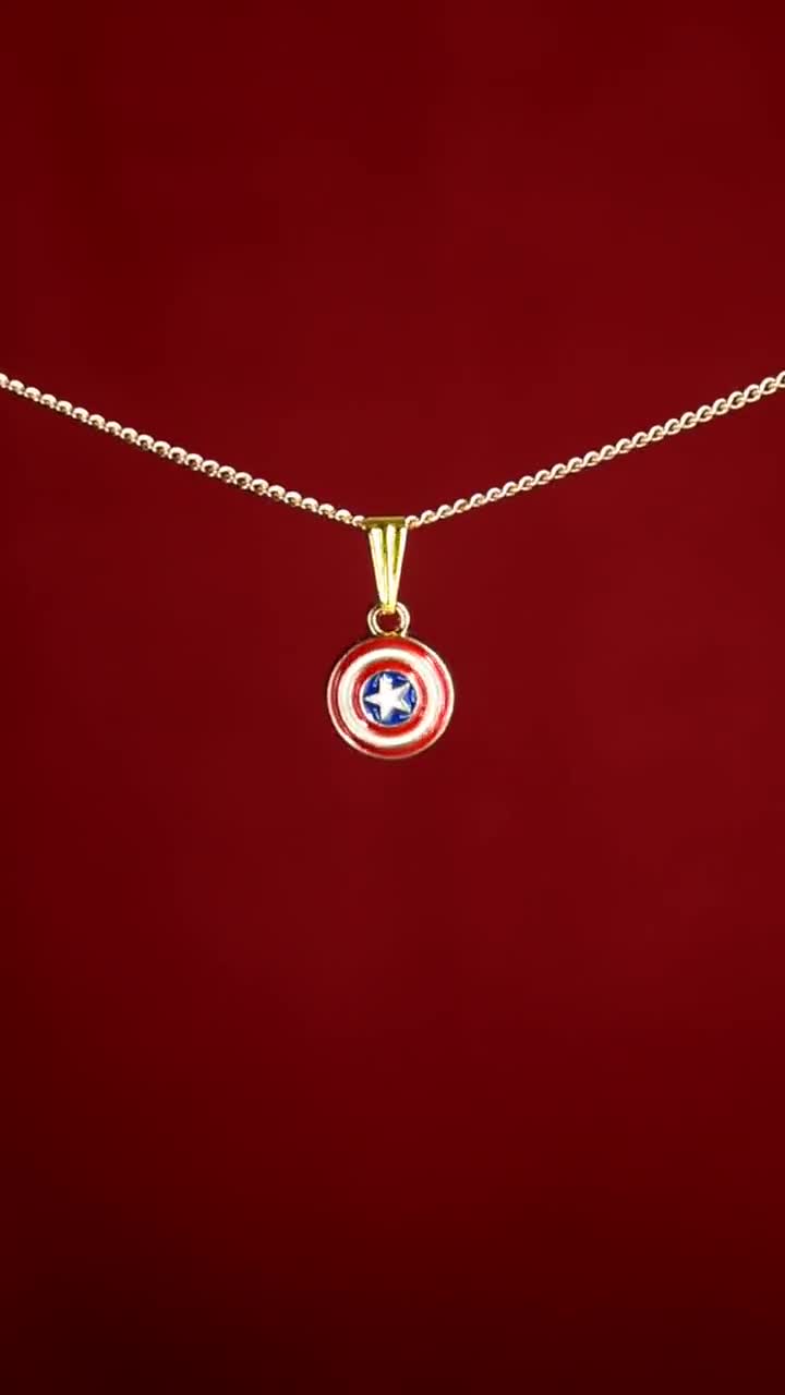 Marvel Captain America Necklace: Marvel - Tokyo Otaku Mode (TOM)