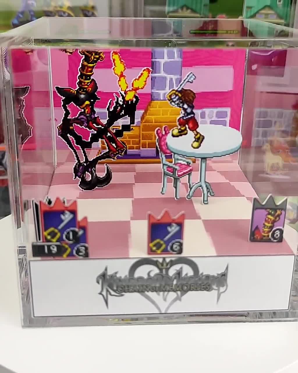 Kingdom Hearts Diorama - Sora Vs Trickmaster, Kingdom Hearts 3D