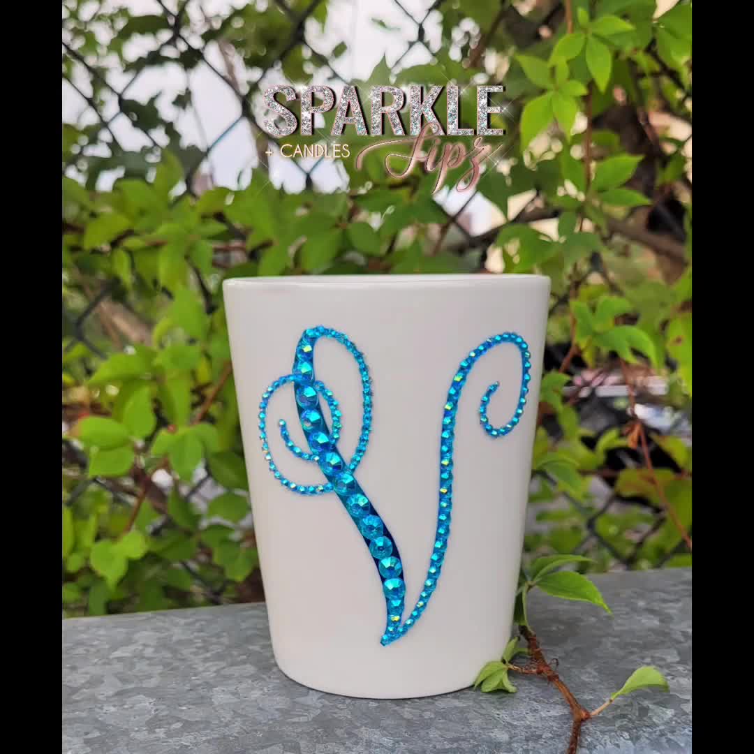 Bling Initial Mug - Payhip