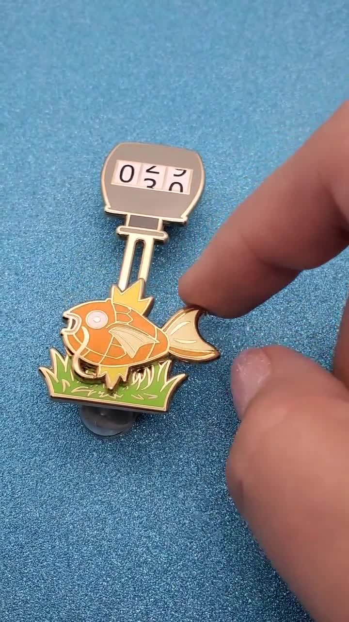 Magikarp - Iridescent Glitter - Neon Orange