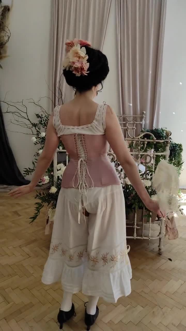 Victorian Batiste Chemise and Bloomers, Historical Underwear