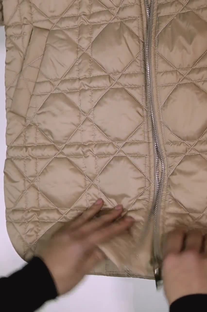 ジャケット・アウター HYKE QUILTED LONG VEST 61i2u7hyz9L._AC_SX466_.jpg