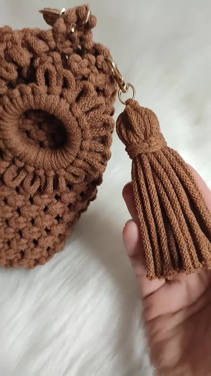 DIY Macramé Kit Isola Boho Bag