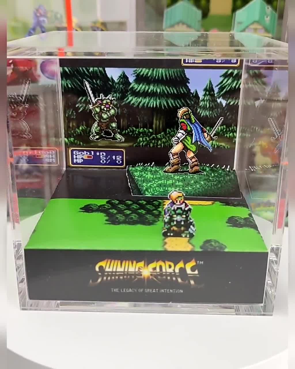 Shining Force Max Diorama , Shining Force 3D Diorama Cube