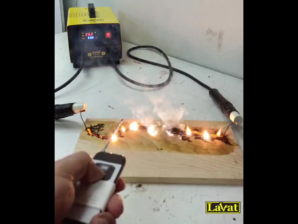 Lichtenberg Wood Burning Machine, Spark Pro. 0 Class Glove 