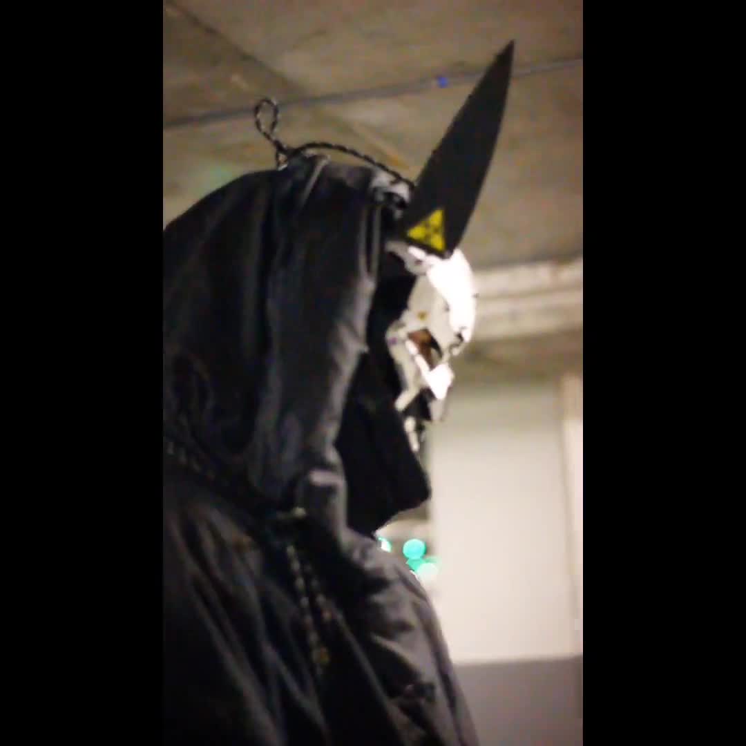 Cyberpunk Mask Design by Gins MK. 37 