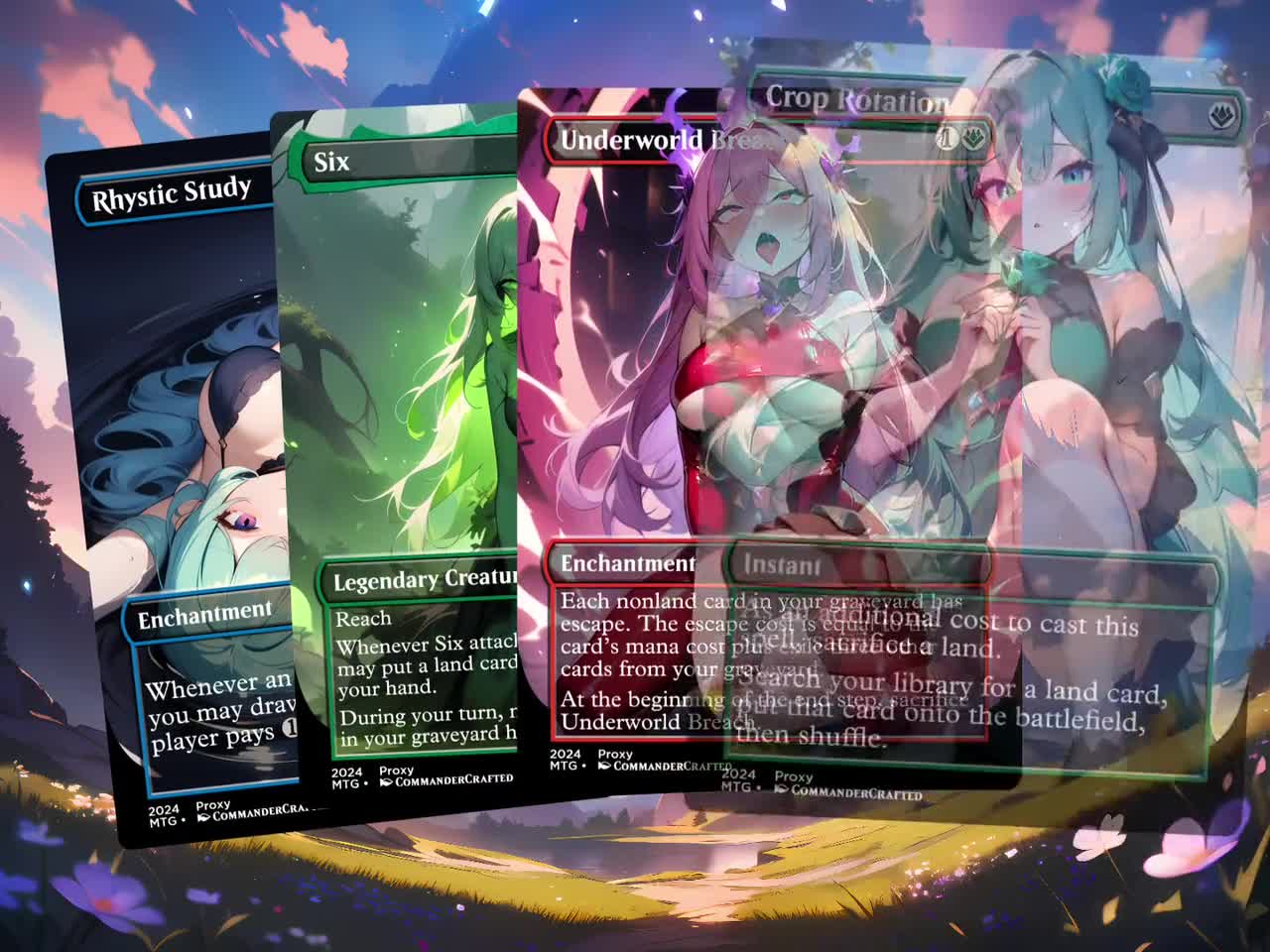 Flubs, the Fool CEDH Commander Deck: Custom MTG Proxy Cards - Etsy