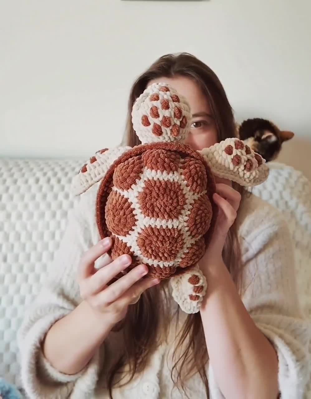 Sea Turtle Crochet Pattern Mathilda (PDF) | Realistic Amigurumi