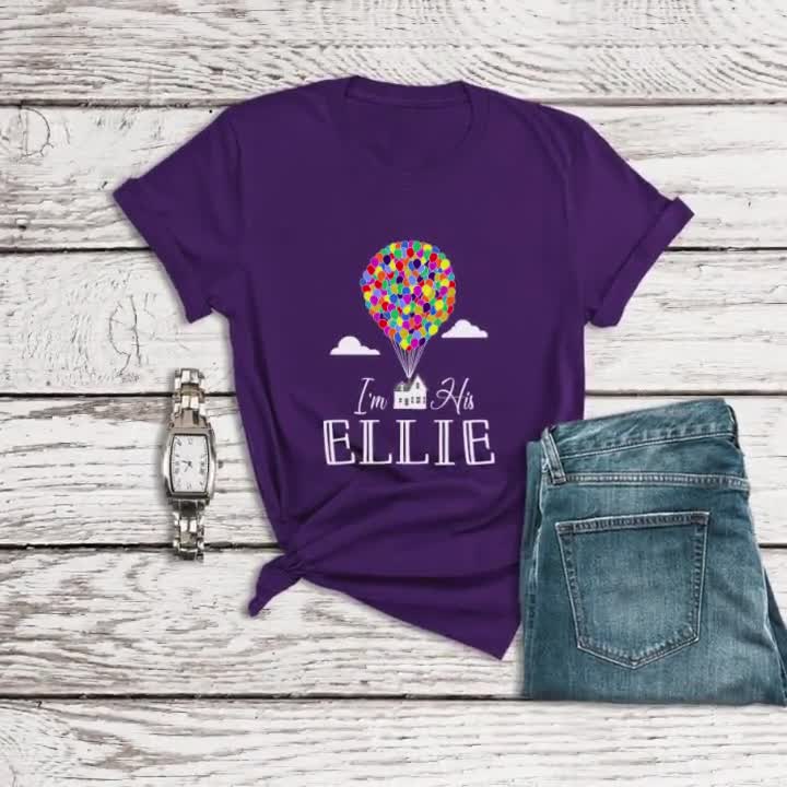 His Ellie Her Carl Disney Couple Sweatshirt Matching Valentine Gift -  Family Christmas Pajamas By Jenny