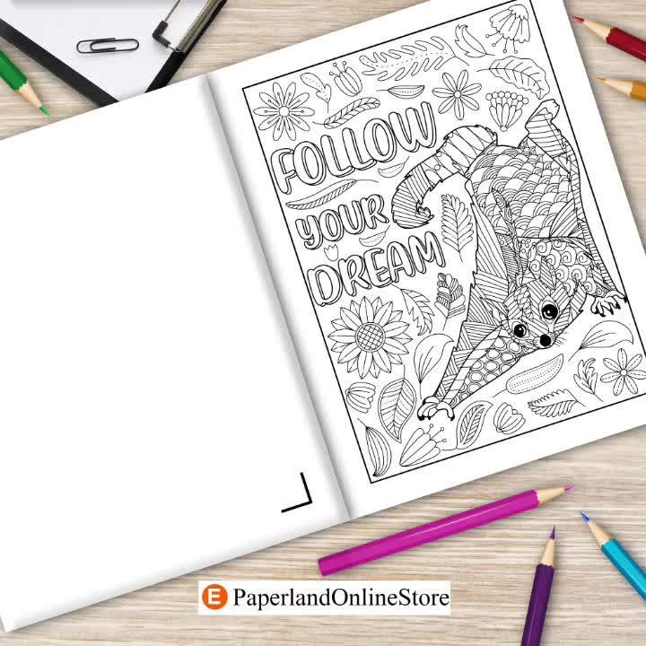 Acquista Divertenti disegni di libri da colorare per adulti Libro da  colorare antistress Mandala Animali