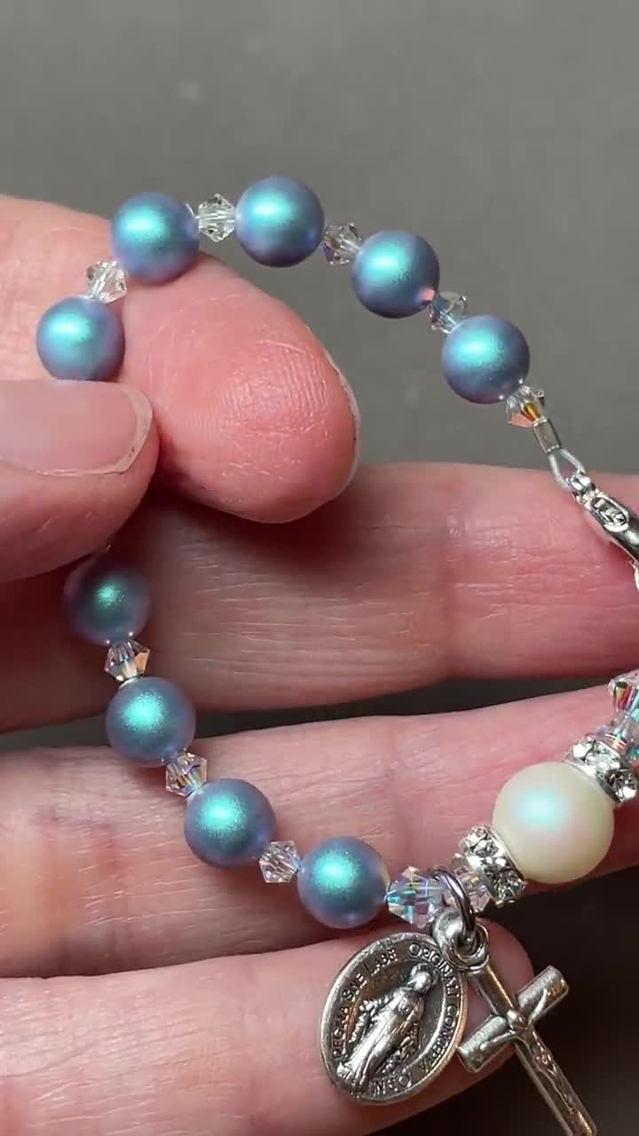 Buy a Girl's Personalised Baptism Bracelet - Christian Jewellery - Gifted  Memories Faith Australia