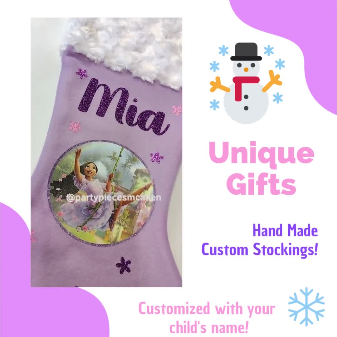 Encanto Custom Name Christmas Stockings