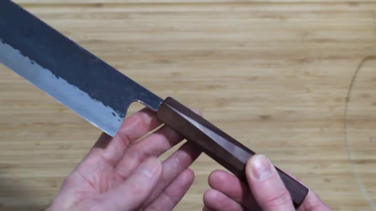 Single Bevel Knives vs Double Bevel Kitchen Knives - Hasu-Seizo