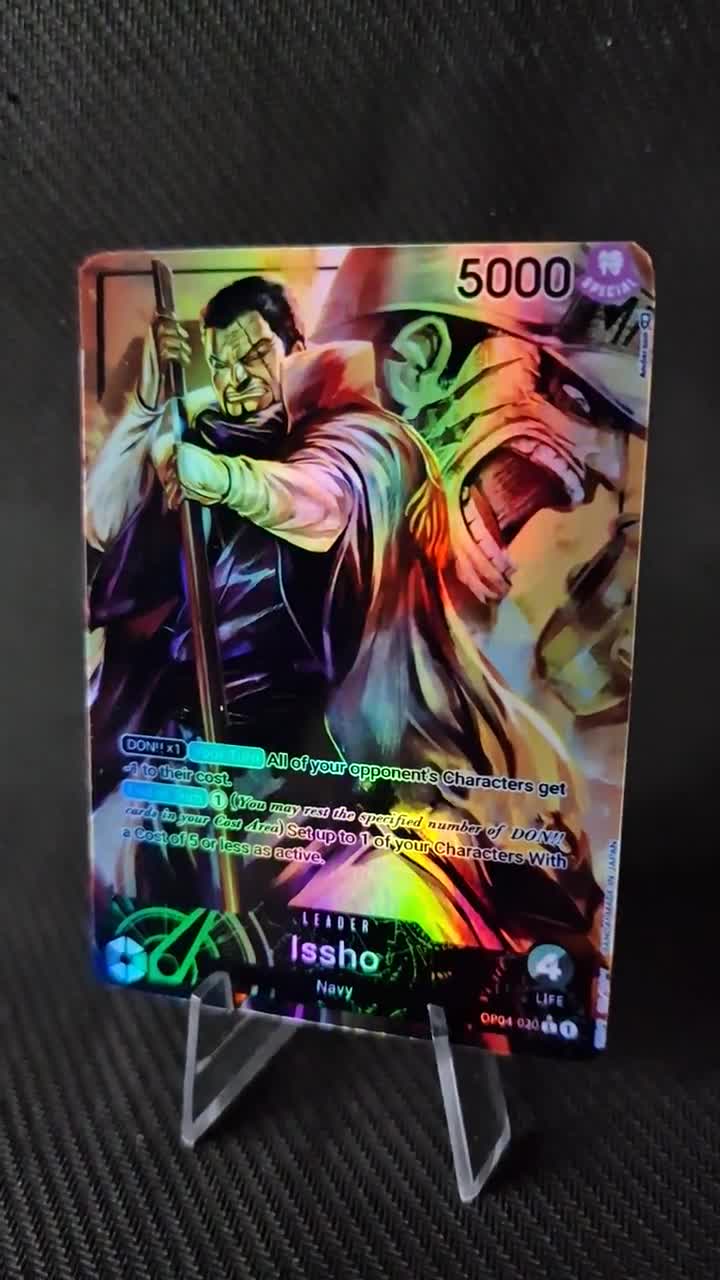 one piece card game issho proxy Holo 9000 [DON Issho [SR] (OP03-078) | One
