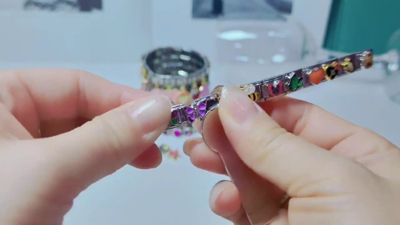 ギフトボックス付きイタリアンチャームブレスレット、カスタム