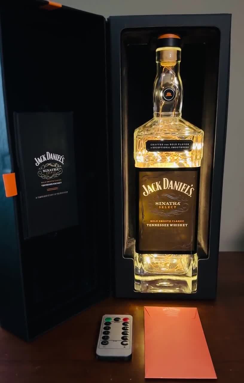 Jack Daniel's Frank Sinatra Whiskey Accent Lamp - Etsy