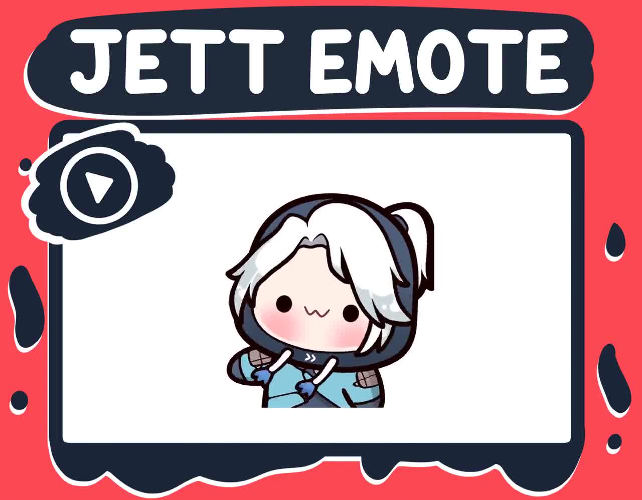 Animated Wiggle Emote for Twitch/ Discord/YouTube/Facebook