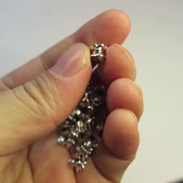 Perlin Tappi Per Perle 7 X 5 Mm, In Argento Anticato Tibetano Su - Foto 2