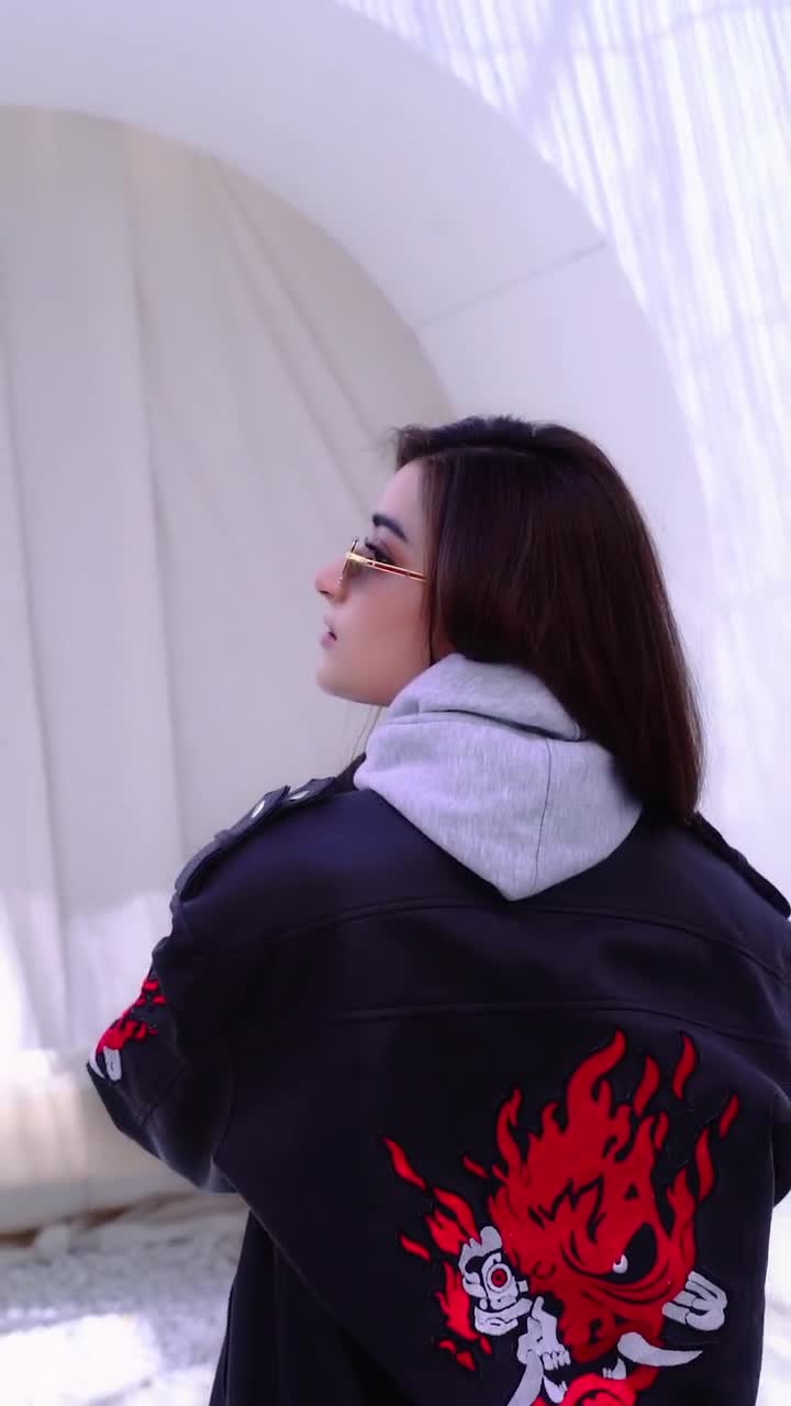 Samurai Jacket With Removable Hood, Cyberpunk 2077 Jacket