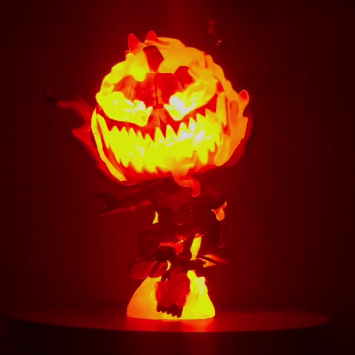 Venomized Jack-o-lantern (light-up)-custom Funko Venomized Marvel