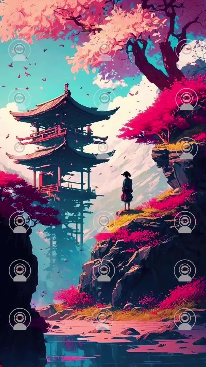 Phone Anime Scenery, anime landscape phone HD phone wallpaper | Pxfuel