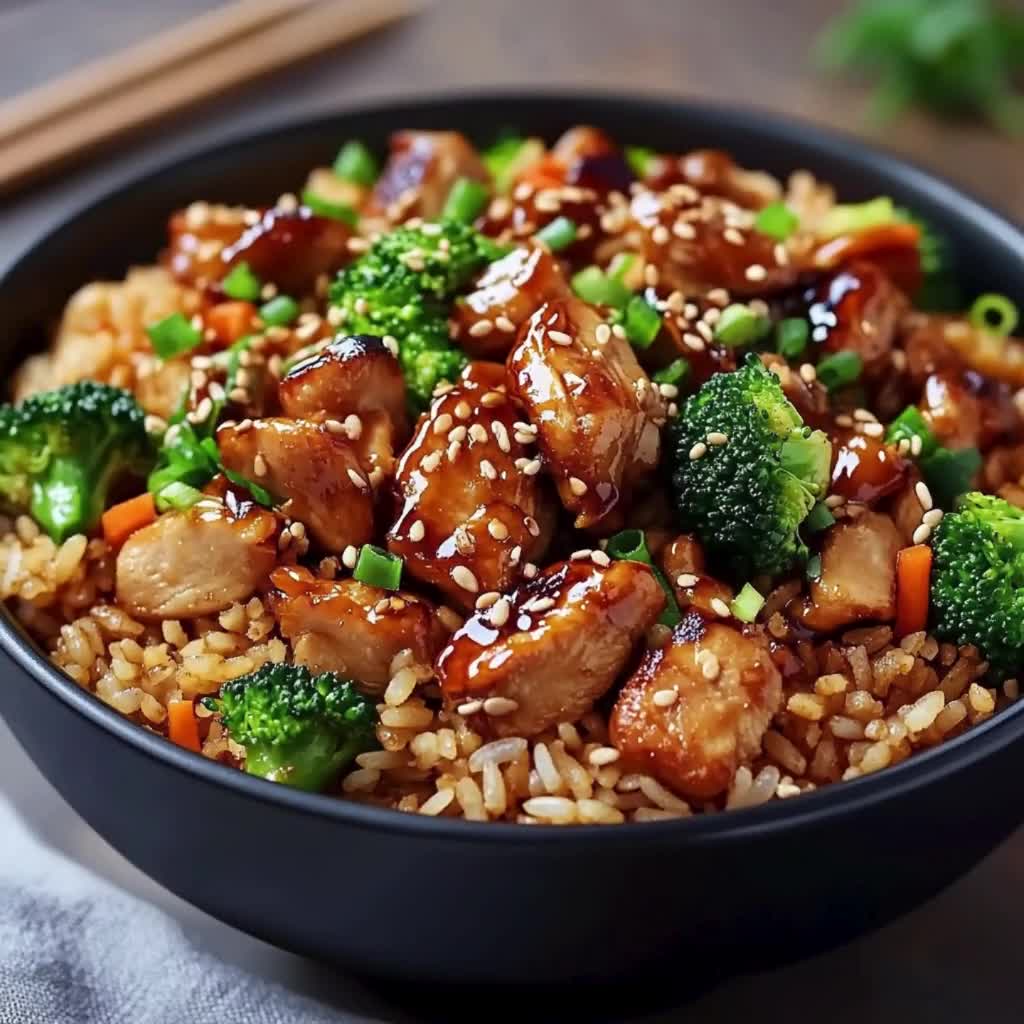 BEST RECIPE for Japanese BBQ Chicken Fried Rice Quick Asian
