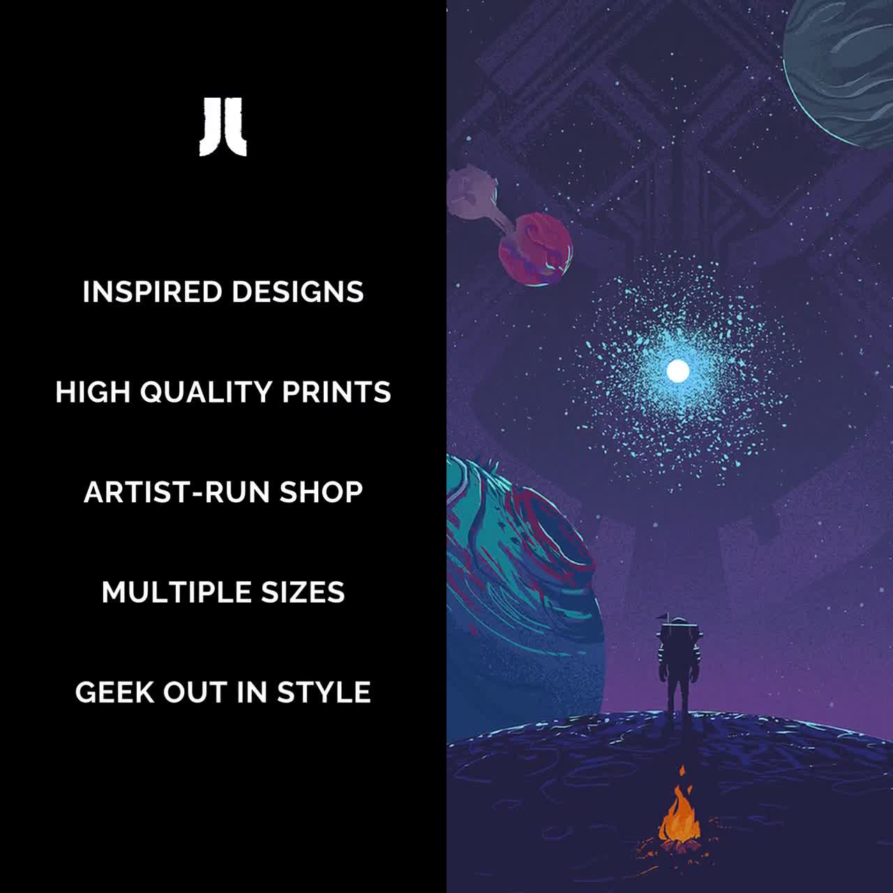 ICO アートプリント ビデオゲームポスター - Etsy 日本