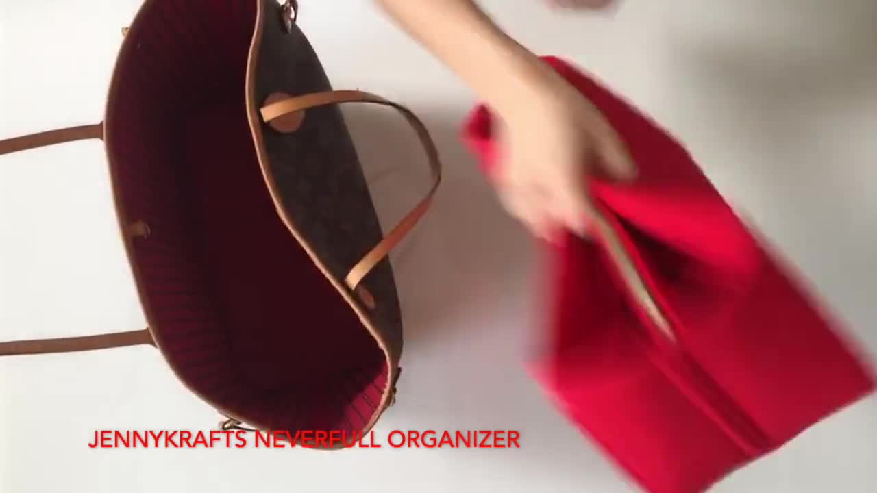 For neverfull GM MM PM Organizer invisible Handles Key 