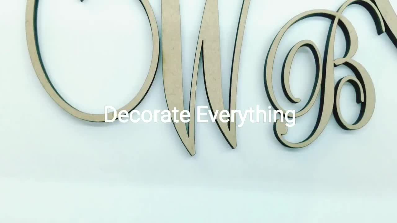 Wooden Honeycomb Wall Decor: Unfinished Wood Cutout, Many Sizes video poster