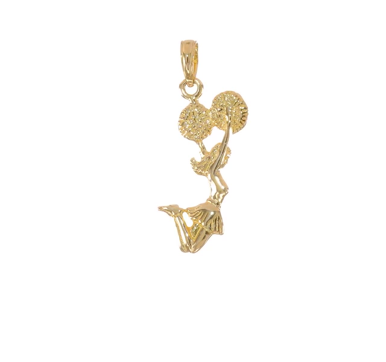 50pcs Cheerleader Charm Cheerleading Charm Cheer Charm I Love to Cheer  Cheering Squad Cheer Team 24*18mm CF0534