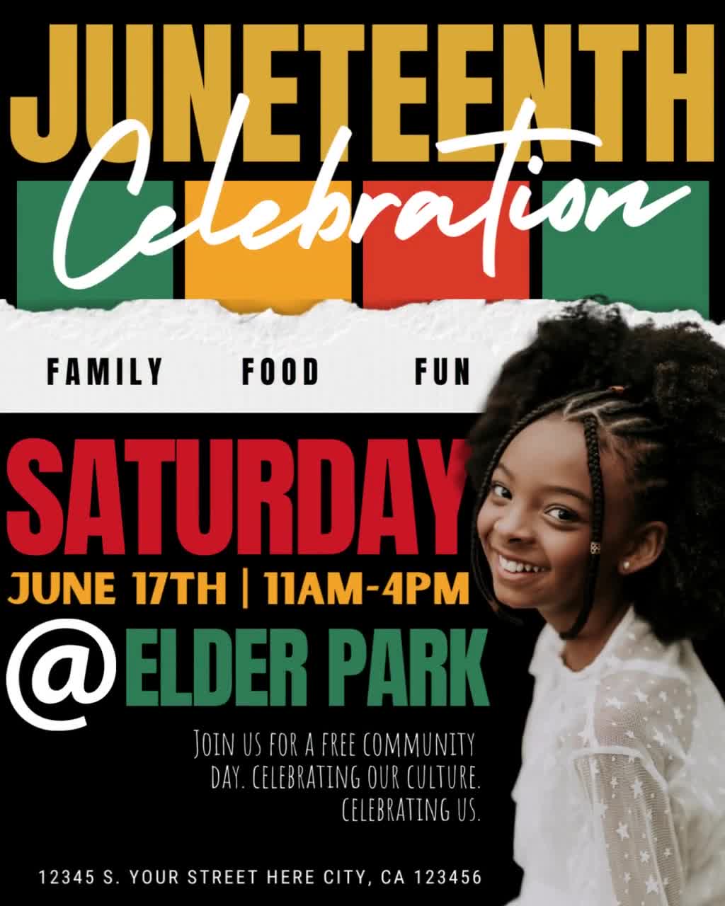 juneteenth-flyer-template-community-fair-festival-flyer-social-media-template-juneteenth-template-summer-event-flyer-etsy