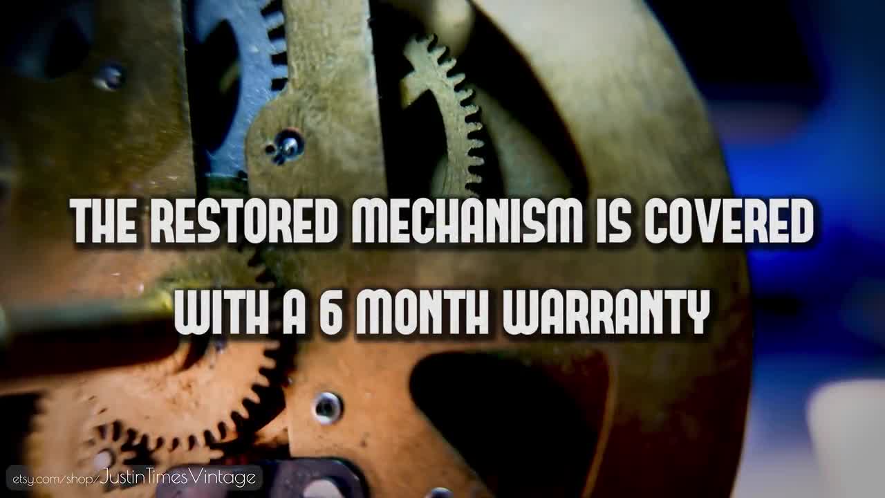 1983 West End "Prima K-4457" Men's Automatic Watch, Blue Round Dial, Everbright Stainless Steel Case and Bracelet, Men's Vintage Style video poster